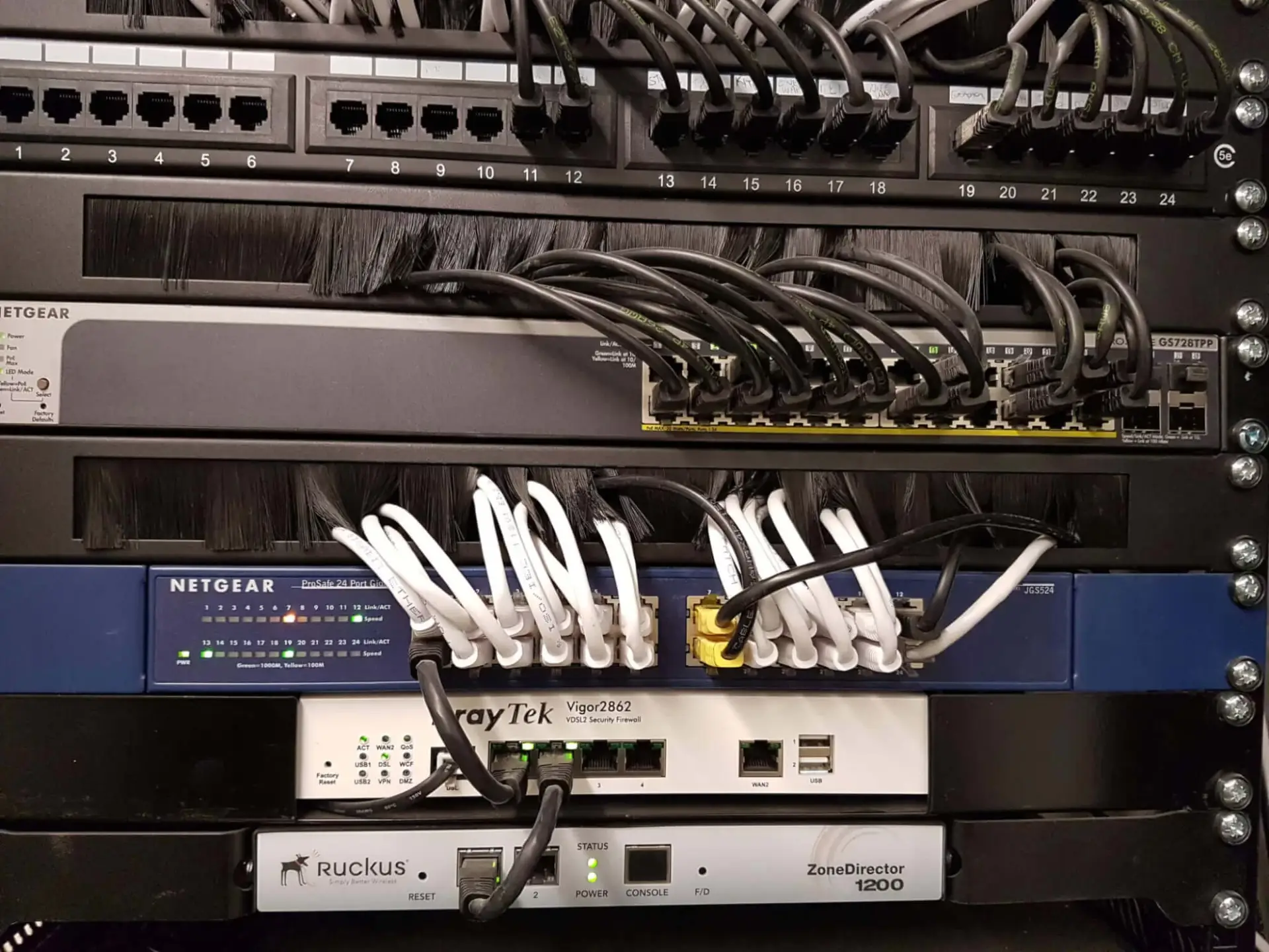 WiFi router and family browsing online